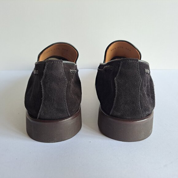 NEW Di Bianco Men\'s Black Suede Tassel Loafers Slip On Shoes Size 10.5 main image 16